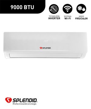 AIRE ACONDICIONADO SPLIT INVERTER  9000BTU