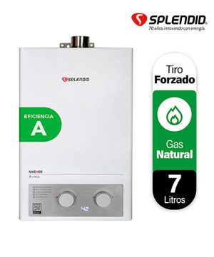 CALEFON TIRO FORZADO 7 LITROS GAS NATURAL