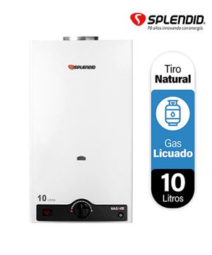 CALEFON TIRO NATURAL 10 LITROS GAS LICUADO