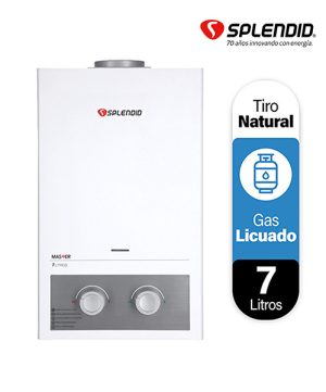 CALEFON TIRO NATURAL 7 LITROS GAS LICUADO