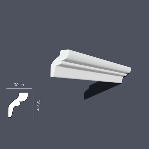 Cornisa 1026 26x17mm - Grupo Lanz