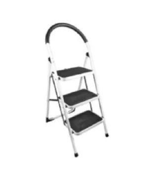 Escalera Multihogar 3 Peldaños Esmaltada