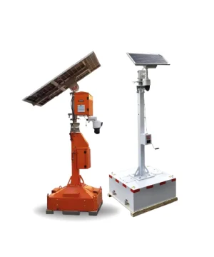Poste De Vigilancia Solar Cctv P5 Max